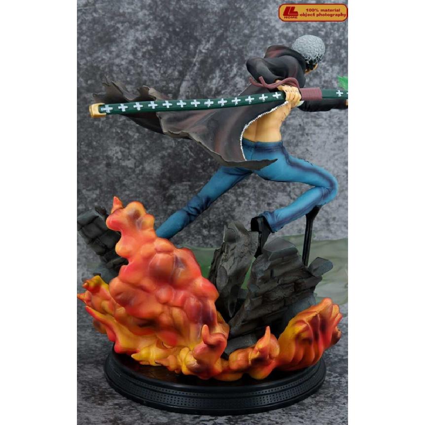 Anime One Piece Pirates Trafalgar Law Sailing Again XXL Figure Statue Toy Gift