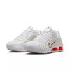 Nike WMNS Shox R4 White Phantom Picante Red AR3565-103 Women's Size