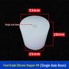 Hole-Punched Food Grade Silicone Stopper for Test Tubes, Bottles, and Water Pipes.