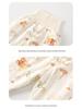 High-Waisted Baby Winter Clothing Set - Padded Two-Piece Cotton Underwear for Autumn/Winter