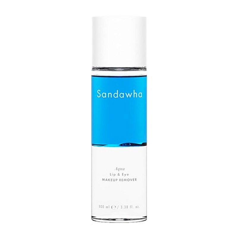 Sandawha Aqua Fresh Lip & Eye Makeup Remover, 100ml, 1 pcs