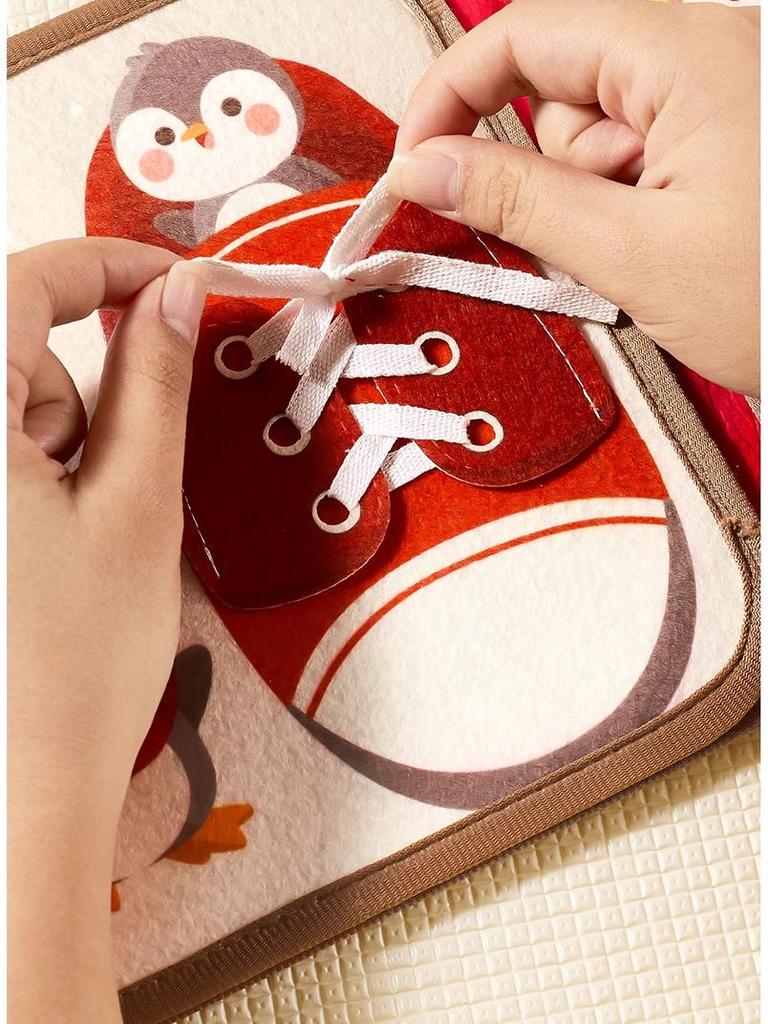 Baby Tear-Resistant Cloth Book: Early Learning & Quiet Activity Toy