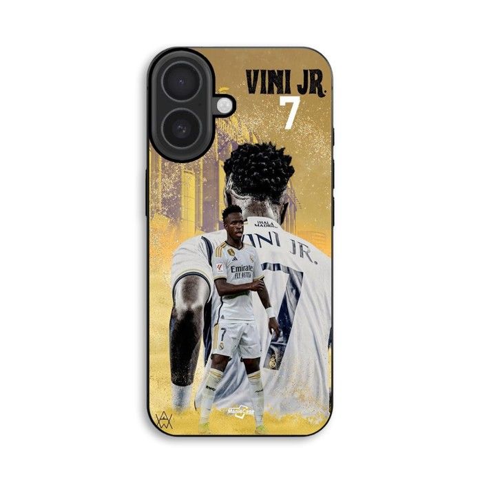 Hülle Für iPhone 18 Vinicius JR real madrid 7 Wallpaper Maniacase schwarz