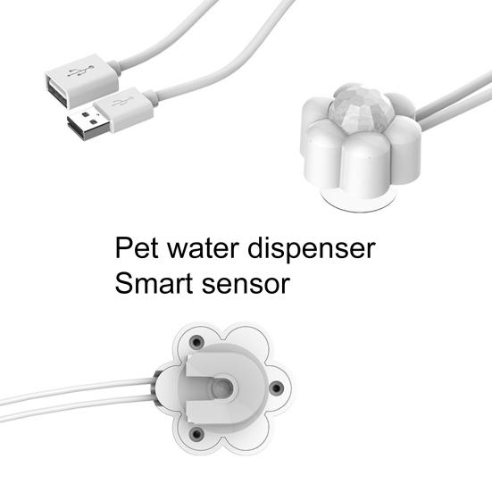 Brunnen-Bewegungssensor, Infrarot-Radar, empfindliche Reaktion, energiesparend, Katzenbrunnen, Bewegungssensor, Schalter, Heimtierbedarf