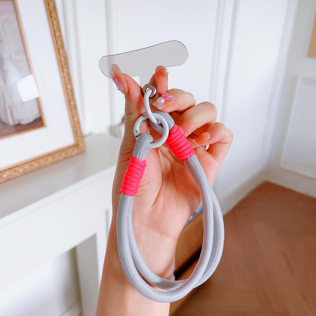 Fashion Mobile Phone Lanyard Rope For iPhone 17 Pro Max Wrist Strap Anti-drop Cord Decoration Pendant Multi-purpose Hanging Cord