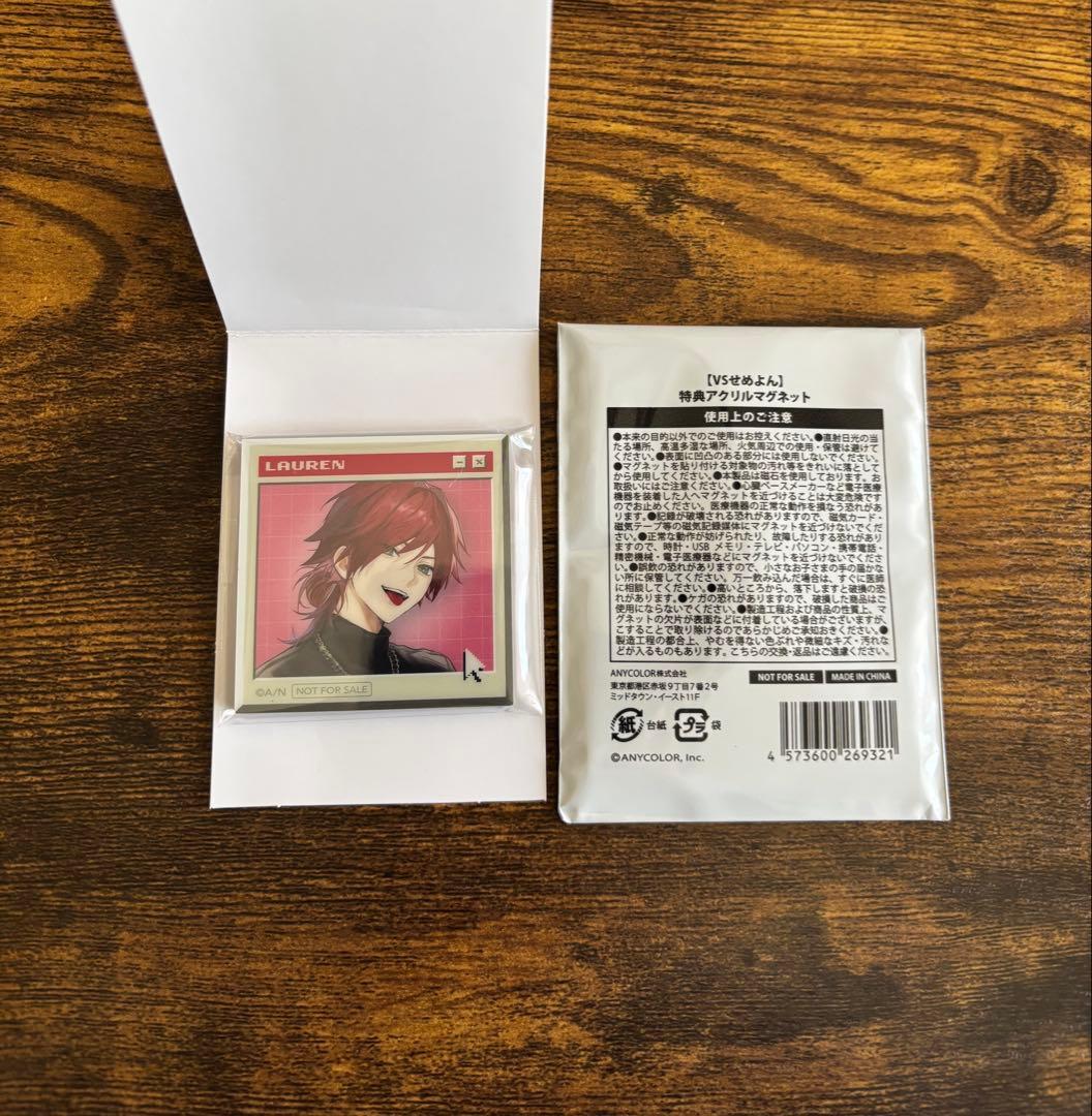 

[USED] vs Semeyon Bonus Acrylic Magnet Lauren Iroas