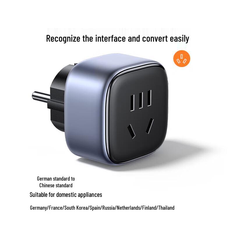 Ugreen German to Chinese Standard Travel Adapter