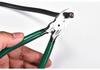 6-Inch Industrial Diagonal Cutting Pliers for Electronics and Models - Offset Jaw Design