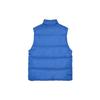 UNIQLO Solid Color Zipper Loose Down Vest With Stand Collar Unisex vests Sky-Blue 457940-63