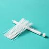 120/60pcs Ear Piercing Cleaning Effective Ear Hole Cleaner Tool Disposable Earrings Hole Clean Paper Line for Removing Dirt Odor