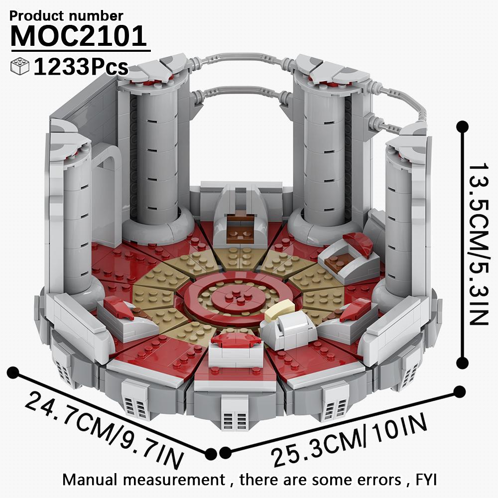 MOOXI Seria Wojen Kosmicznych Model Scenariuszowy MOC Klocki DIY Diorama Zabawki dla Dorosłych i Dzieci Zestaw Klocków Prezenty Montessori Dekoracja