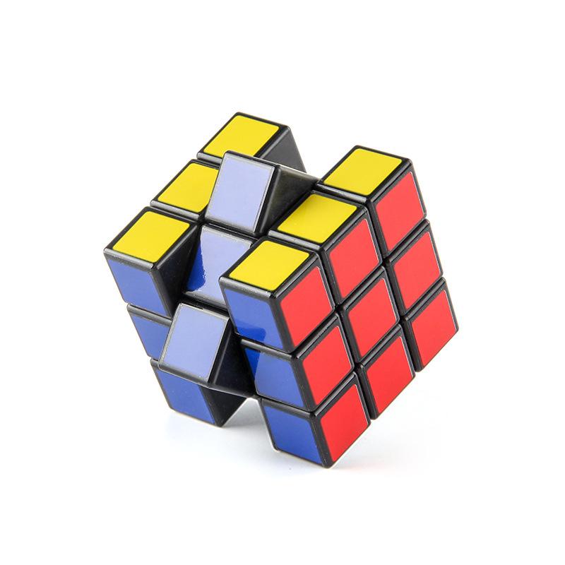 A168-15 Children'S Science And Education Rubik'S Cube Toy 5.5Cm Third Order Rubik'S Cube Heat Transfer Intelligence Rubik'S Cube Rubik'S Ruler Set