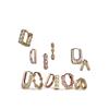 Tani by Minetani Anna Two Tone Hoop Gt23ane12