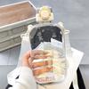 750ml Fashion Plastic Water Bottle With Strap Eco-Friendly Portable Creative Durable Outdoor Sport Drinking Bottle
