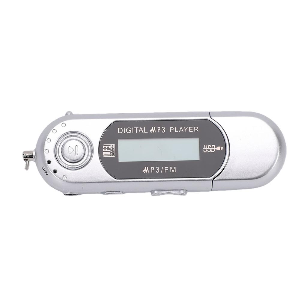 USB 2.0 MP3 Player Retro Digital Music Player with LCD Display Supports MP3 WMA Formats Auto Shutdown