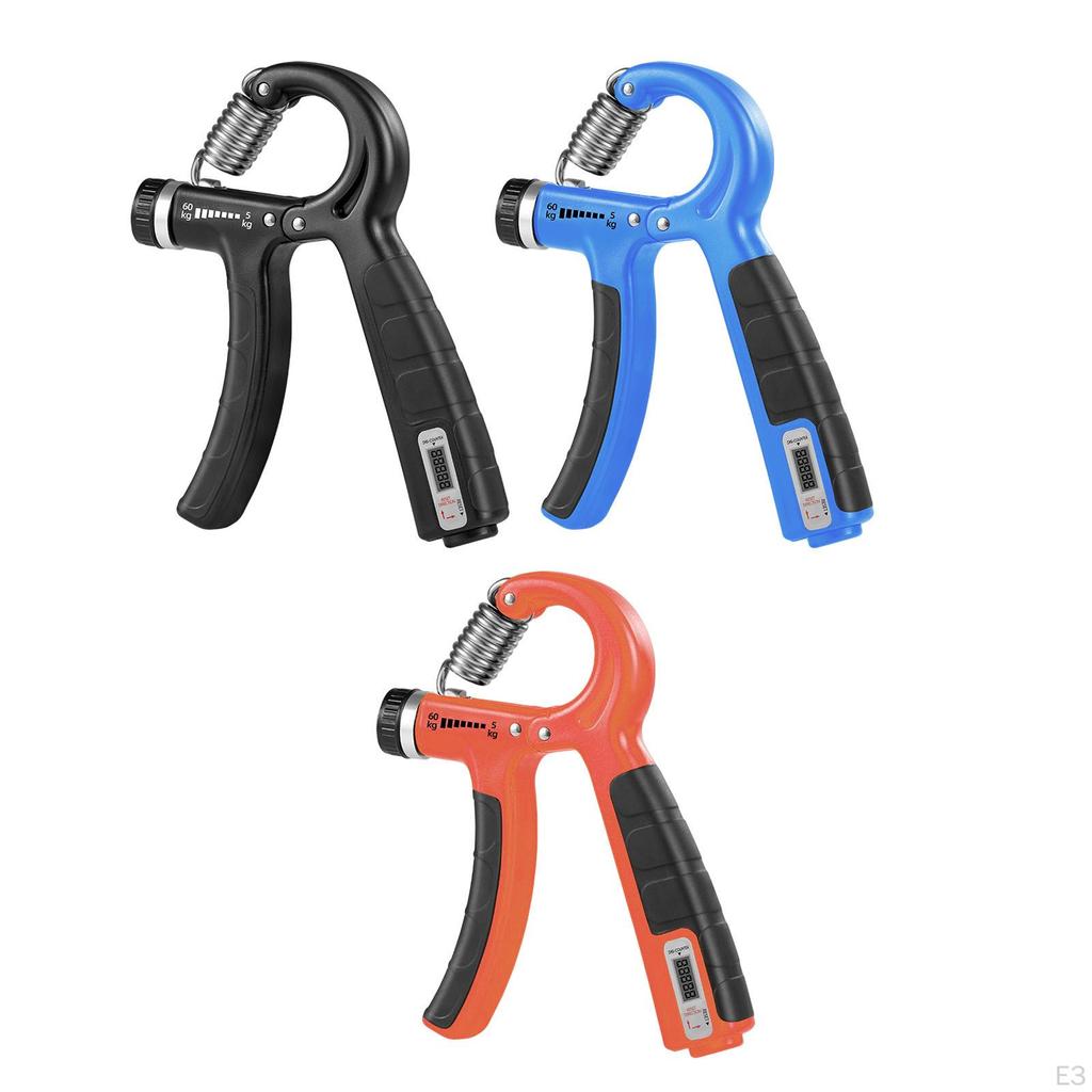 Hand Grip of Gripper Portable Digital Counter Anti Skid Wrist Forearm Exerciser