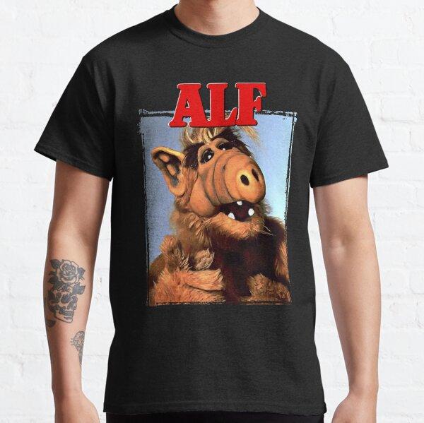 

Hope For Melmac Yes We Can Parody With Alf T Shirts Men Cotton T-Shirt Round Collar Tv Shumway Sitcom Cat Alien Tee Shirt M
