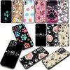Cute Dog Cat Paw Cover Phone Case for Apple iPhone 17 16 15 11 Pro XS Max XR 6 7 8 Plus + SE 2020 5 16E