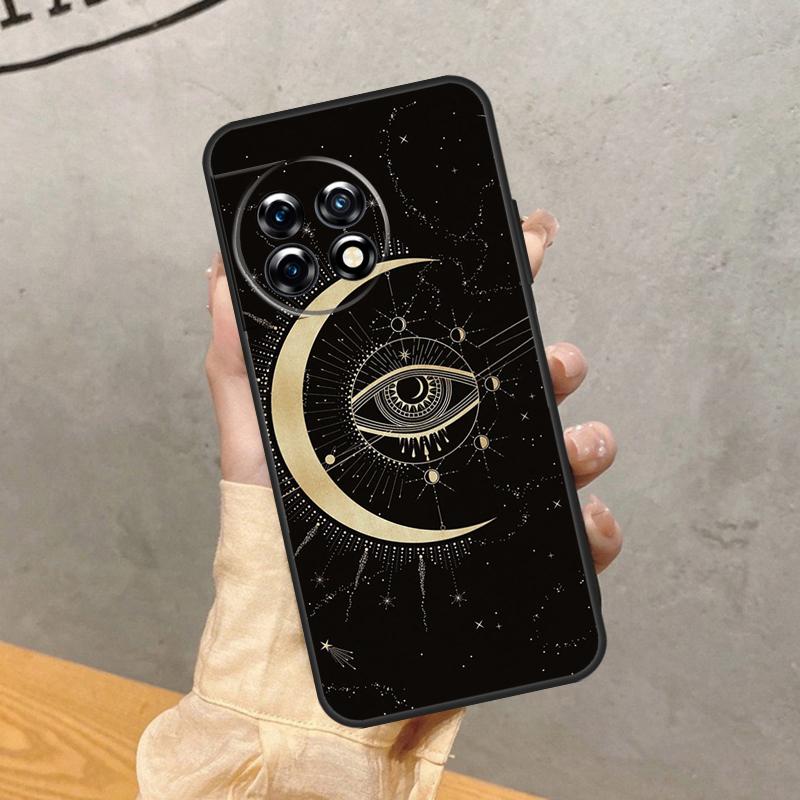 Fortune Telling Moon Stars Hands Case For OnePlus 15 R 13 13R 13T 12 11 10R 10T 8T 9 10 Pro Nord CE 5 4 2 3 Lite N20 N30 Cover