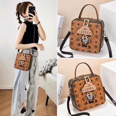 Women's Fashion Crossbody Bag 2025: Versatile High-End Small Square Handbag