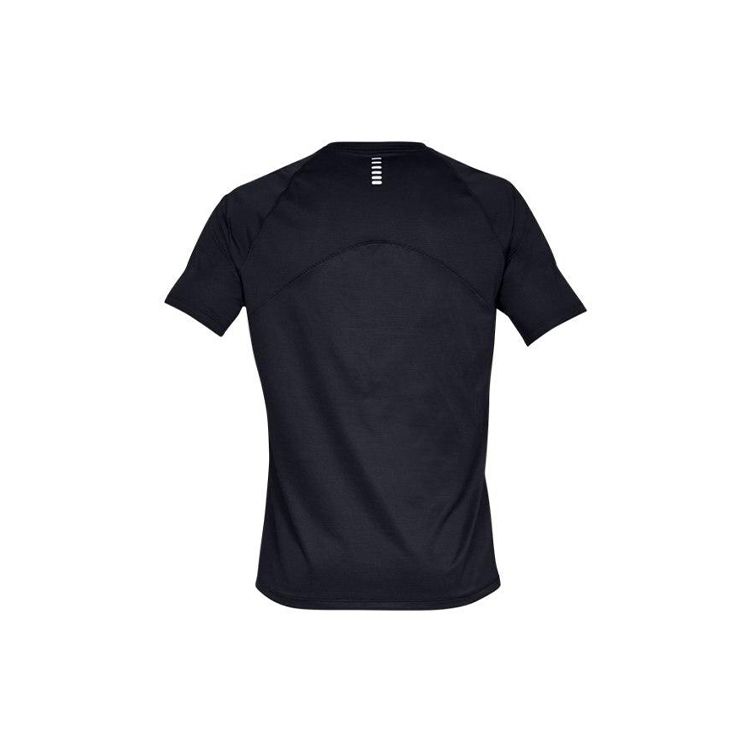 Under Armour Running Training Sports Straight-Cut T-Shirt Men Tops Black 1326587-001