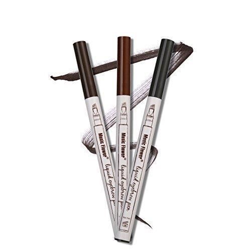 Crayon sourcils - DELAMAN - Liquide - Longue Durée - Étanche - 4 conseils