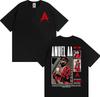 Rapper Anuel AA Rhlm 2 Album 2026 Tour Tshirts Men Women Fashion Hip Hop High Street T Shirt Cotton ONeck Short Sleeve Tshirt