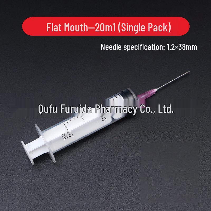 Disposable Syringes with Luer Needle: 1ml, 3ml, 5ml, 10ml, 20ml