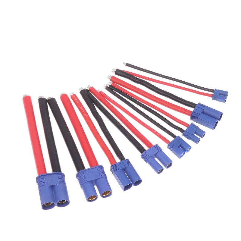 Ec2/3/5/8 Male/Female Plug Jack Wire Connector Battery Connector For Car Rc Battery Toys Charging Adapter Diy Lipo Battery Parts
