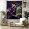 Messi Wall Decor Tapestry Art For Pet Memorial Birthdaywedding Party Backdrop Family Gift