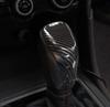 FUKUARE Schwarze Kohlefaser-Schalthebelabdeckung für Forester SK Impreza XV GT und Custom Interieur-Zierleisten Serie, Serie,