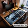 Other Similar Designs Theme Custom Mouse Pad Personalized With Name Text Customized Desk Mat For Office Home Decor