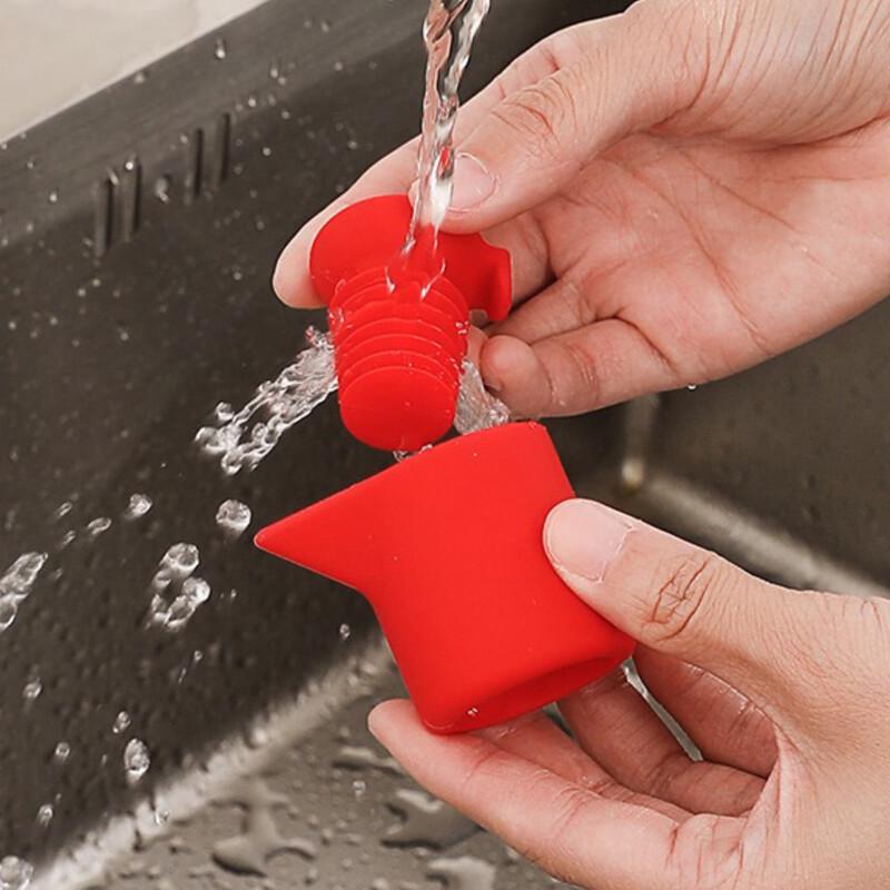 Anvelo Silicone Wine Stopper & Pour Spout Set