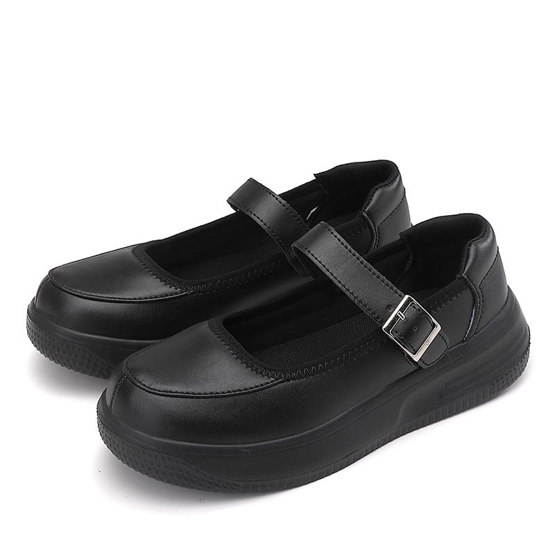 

Новые туфли Лолиты, японские туфли Мэри Джейн, женские винтажные туфли для девочек, студенческая форма JK, туфли на платформе, туфли на высоком каблуке для косплея, большие размеры 42 35 чёрный