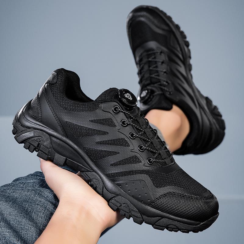 Men's No-Tie Lace Outdoor Hiking Sports Shoes
