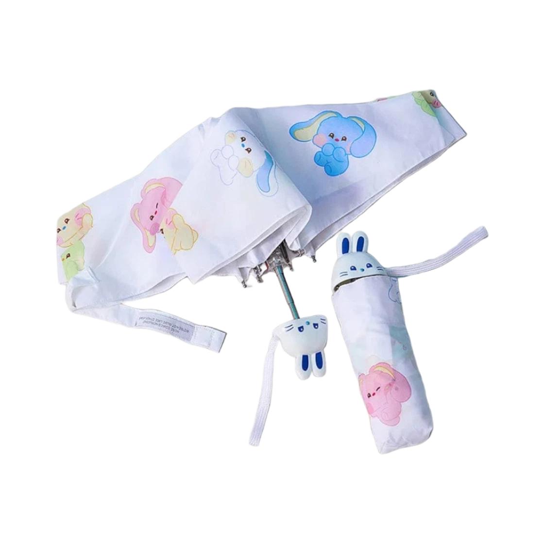 NewJeans Bunini 5 Tier Pattern Umbrella White ONE SIZE