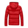 Men's Hooded Cotton Padded Jacket Men's Extra Thick Warm Short Cotton Padded Jacket