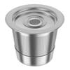 1/2 Pcs Reusable Espresso Capsules Refillable Coffee Pod Stainless Steel Cups Espresso Coffee Filter K Cups Coffee Pods