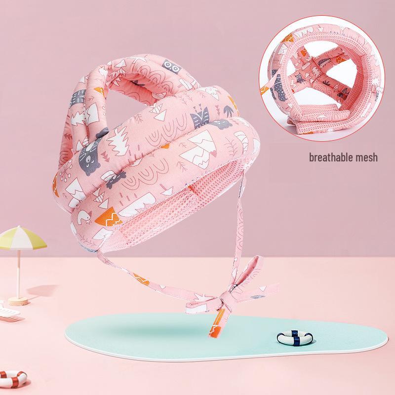 

Infant Fall Protection Cushion: Breathable Anti-Collision Hat for Babies One Size