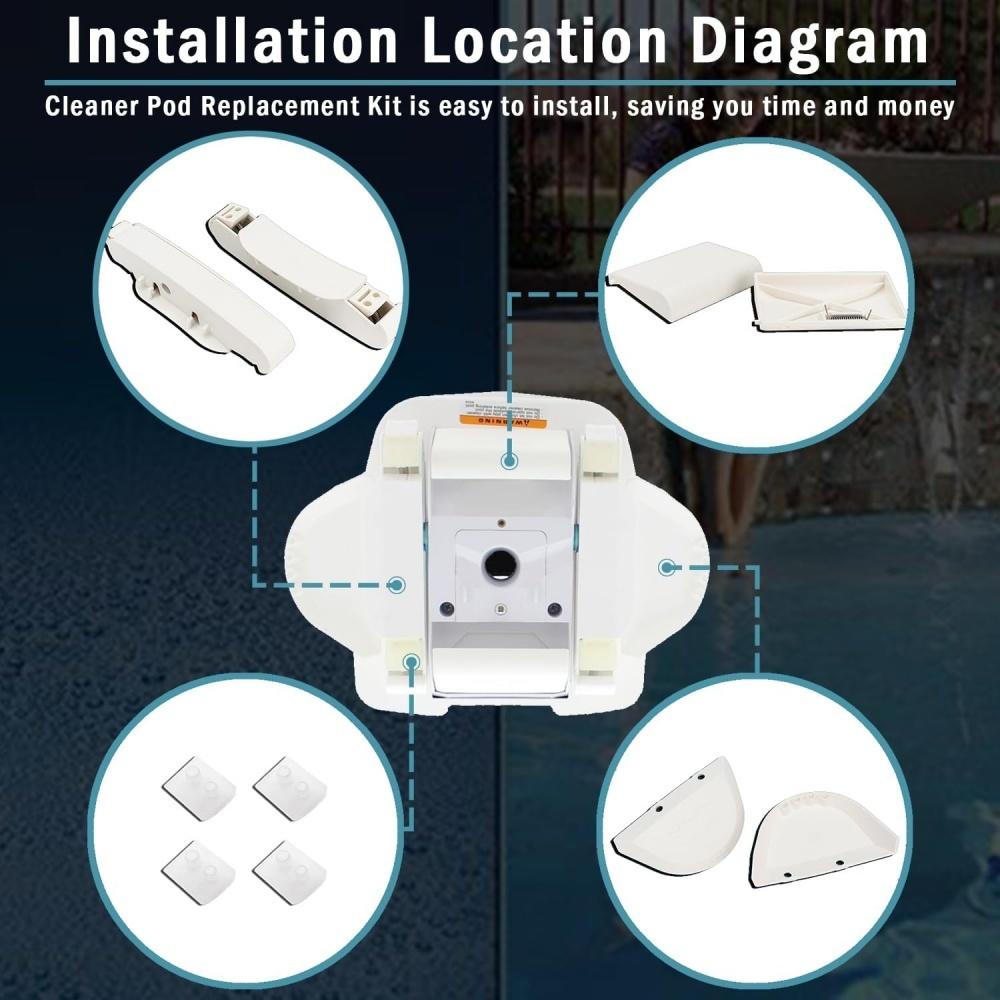Pool Cleaner Part Kit Fit For Pool Vac Plus Ultra Pool Cleaners