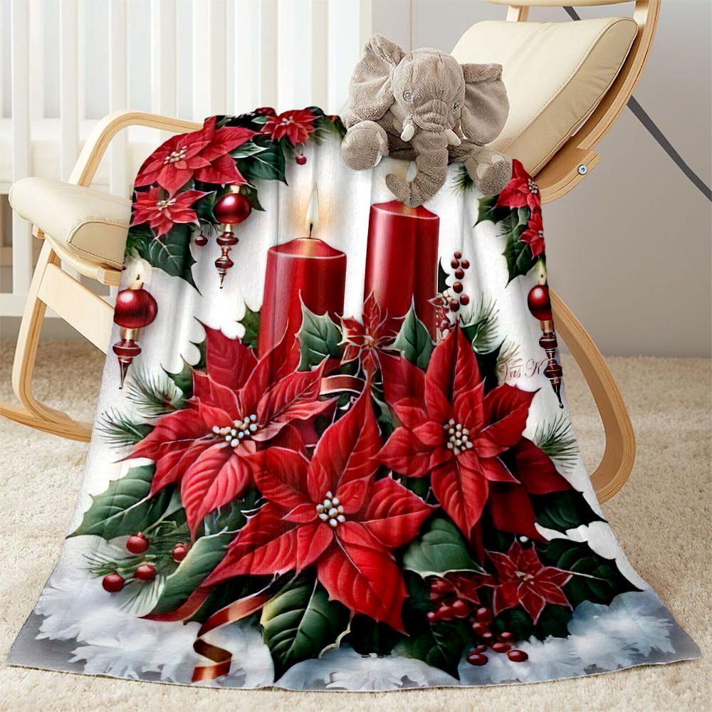 Christmas 11 Blanket Soft & Cozy Perfect for Couch Bed Office Chair Four Seasons Universal Stylish Decor Birthday Christmas Gift Blanket