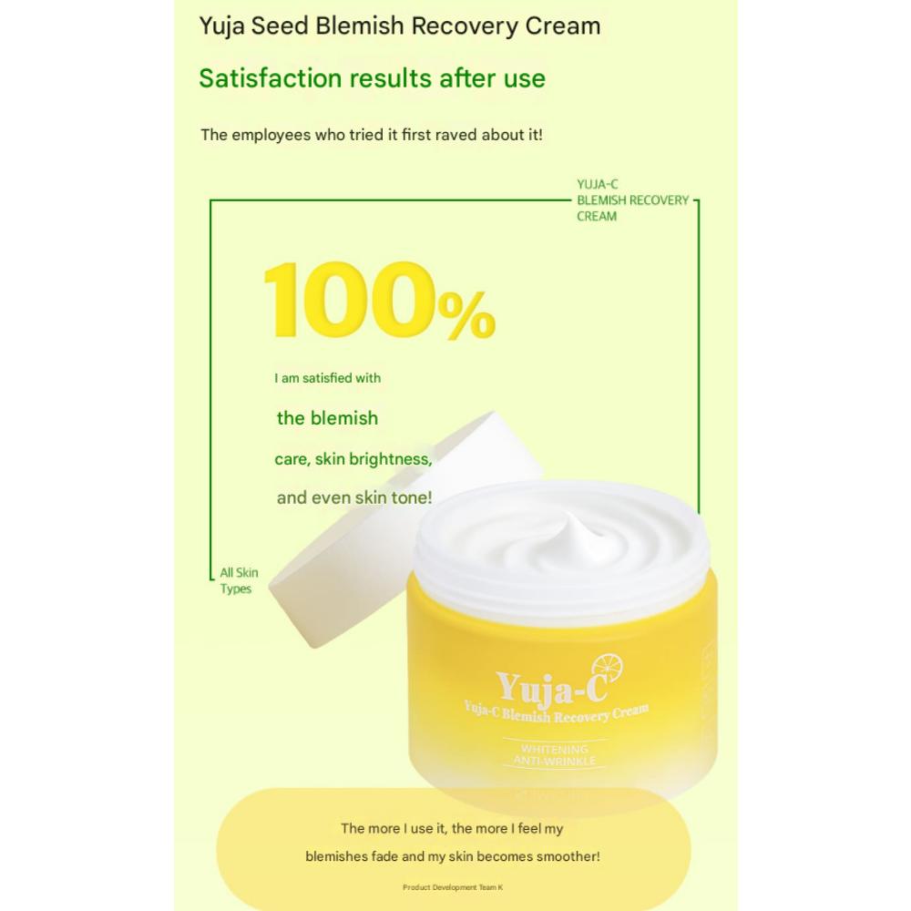 3W CLINIC Yuja Seed Blemish Recovery Cream (110g)