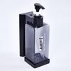 Wall-Mounted Bathroom Dispenser for Soap, Sanitizer, Shampoo, and Shower Gel - No-Drill Installation.