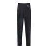 Womens Thick Warm High-Waist Tummy Control Leggings With Butt Lift 9/10 Length High Elasticity Plus Size