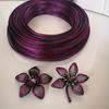 1M Handwoven Mesh Hair Accessory Bohemian Hair Clip for Thick Hair Copper-Plated Steel Hair Clip Copper Jewelry Accessories