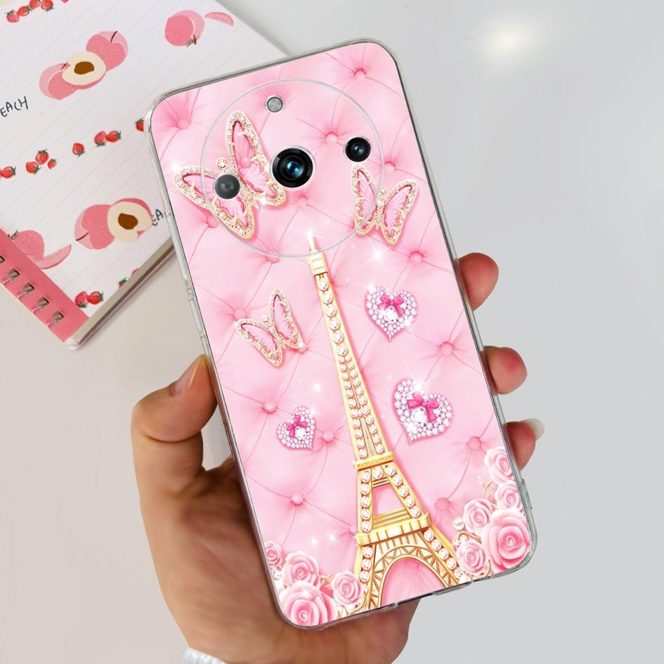 Für Realme 11 Pro 5G Hülle Luxus Traumfänger Transparentes TPU Weiche Rückabdeckung Für Realme 11 Pro Plus Stoßstange Realme11 Pro+ Fundas