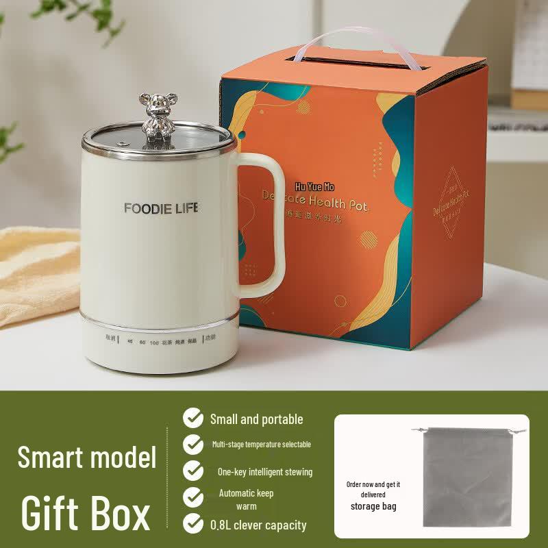 OLOEY Mini Portable Electric Heating Cup & Porridge Cooker