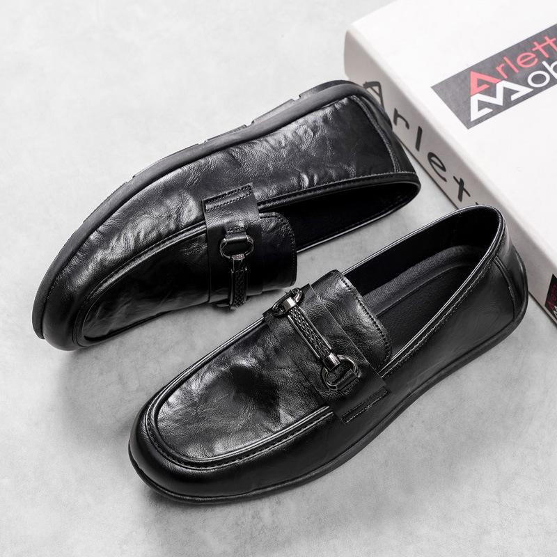 

Doudou shoes men s summer new men s business casual leather shoes are lazy 39