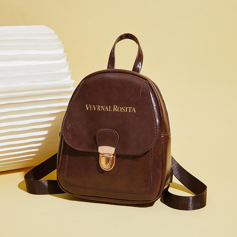 

Женская сумка новая мода женский рюкзак kpack школьная сумка мини женский рюкзак темно-коричневого