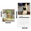 Cat Calendar  Wall Calendar Schedule Planner For Holiday Dates Christmas New Year Office Home Kids Adults Family